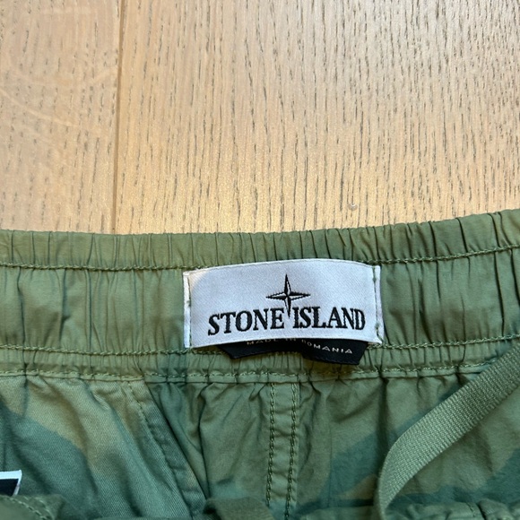 EUC Stone Island Stretch Cotton Cuffed Cargo Green size 28 - Picture 6 of 6
